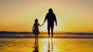 mum child holding hands fix or a crutch